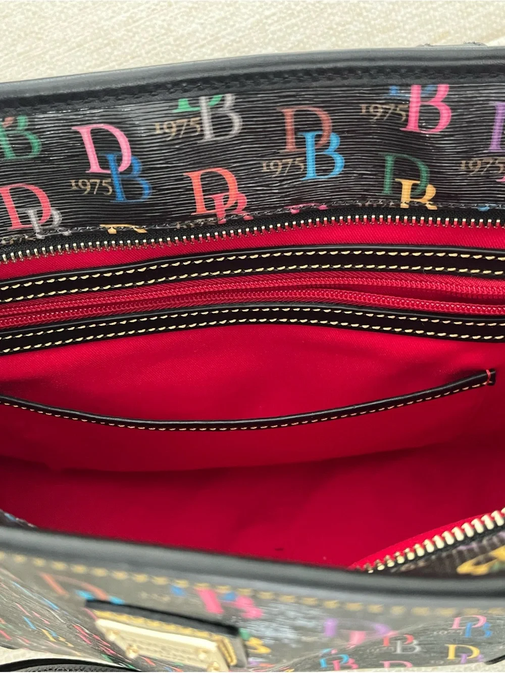 Dooney & Bourke Tote Multicolor DB Print